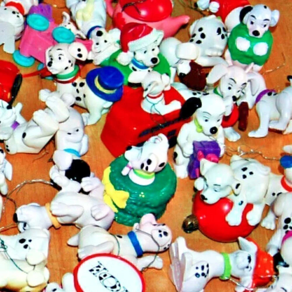 Vintage Lot of 98 McDonalds 101 DALMATIONS COLLECTIBLES Toys 1996